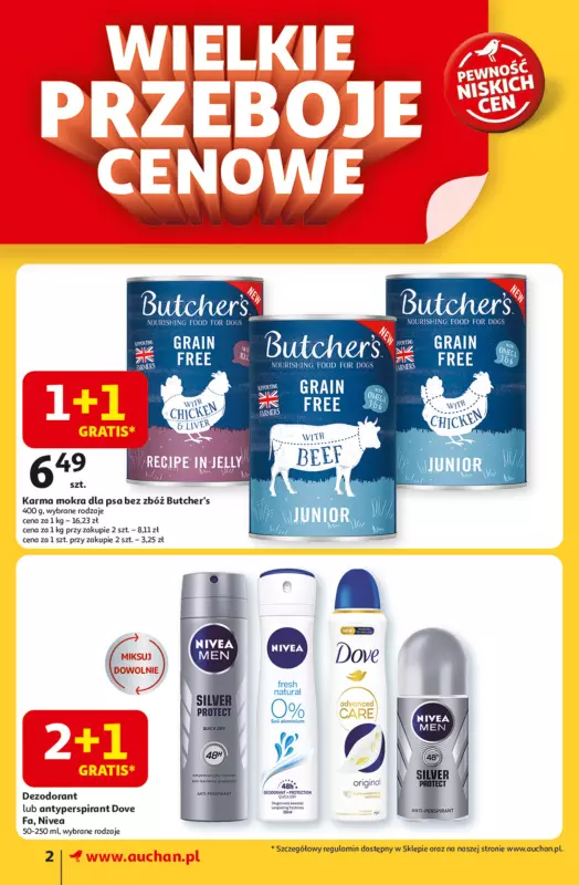 Auchan - gazetka promocyjna Gazetka ROZKRĘCAMY LATO Supermarket Auchan   - strona 2