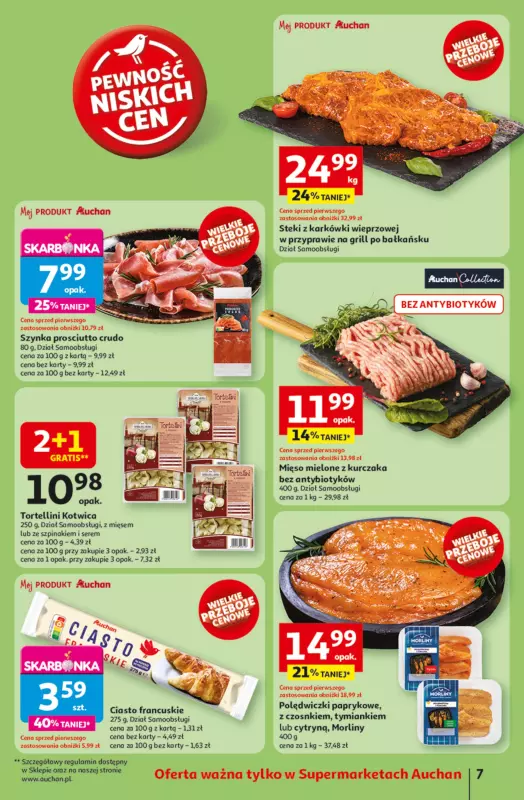 Auchan - gazetka promocyjna Gazetka ROZKRĘCAMY LATO Supermarket Auchan  do środy 02.07 - strona 9