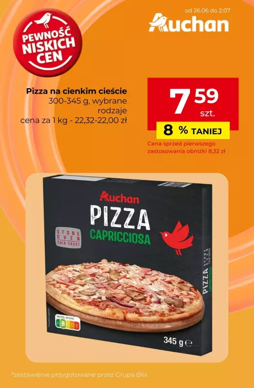 Auchan - gazetka promocyjna Dania gotowe już od 5,98 zł od czwartku 26.06 do środy 02.07 - strona 4