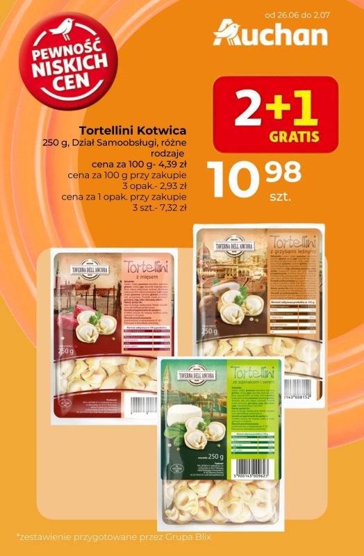 Auchan - gazetka promocyjna Dania gotowe już od 5,98 zł od czwartku 26.06 do środy 02.07 - strona 9
