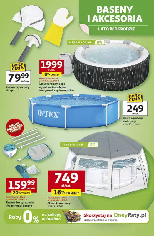 Auchan - gazetka promocyjna Zapakowani na WAKACJE Hipermarket Auchan od piątku 27.06 do środy 02.07 - strona 5