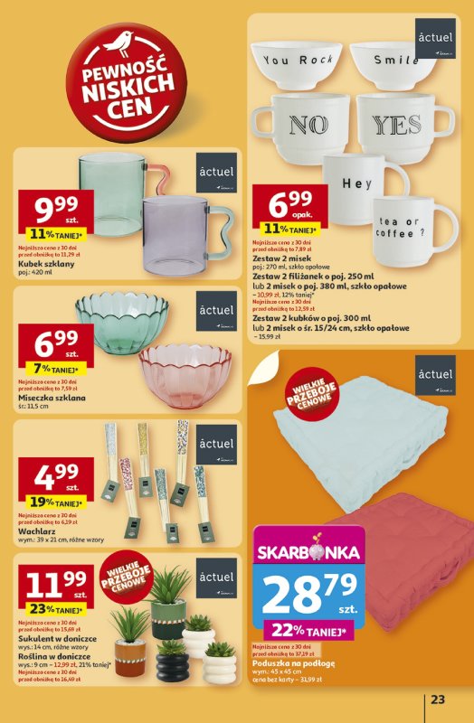 Auchan - gazetka promocyjna Gazetka NA LATO JAK ZNALAZŁ Hipermarket Auchan od czwartku 03.07 do środy 09.07 - strona 23