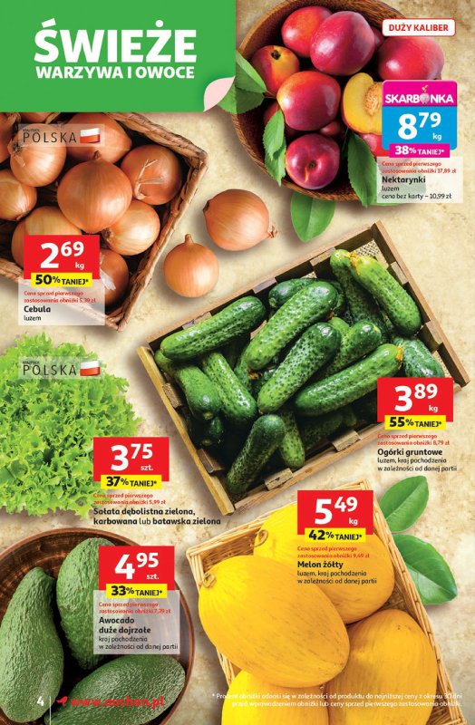 Auchan - gazetka promocyjna LATO PEŁNE PRZYJEMNOŚCI Supermarket Auchan od czwartku 10.07 do środy 16.07 - strona 4