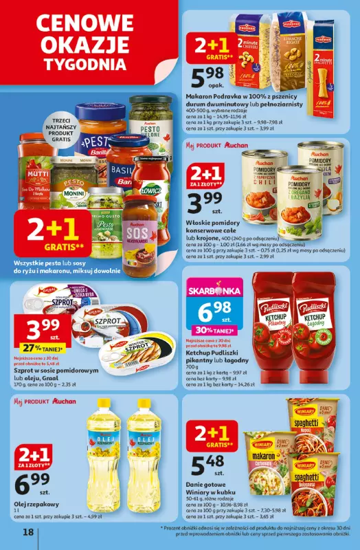 Auchan - gazetka promocyjna LATO PEŁNE PRZYJEMNOŚCI Hipermarket Auchan od wtorku 08.07 do środy 16.07 - strona 18