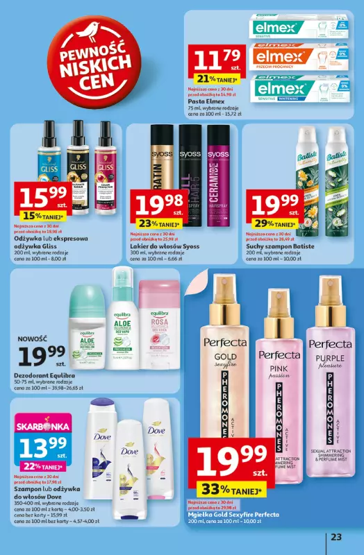 Auchan - gazetka promocyjna LATO PEŁNE PRZYJEMNOŚCI Hipermarket Auchan od wtorku 08.07 do środy 16.07 - strona 23