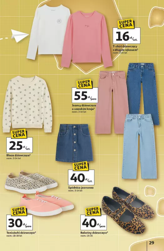 Auchan - gazetka promocyjna Gazetka Odlotowe ceny na start szkoły Hipermarket Auchan od czwartku 17.07 do środy 30.07 - strona 29