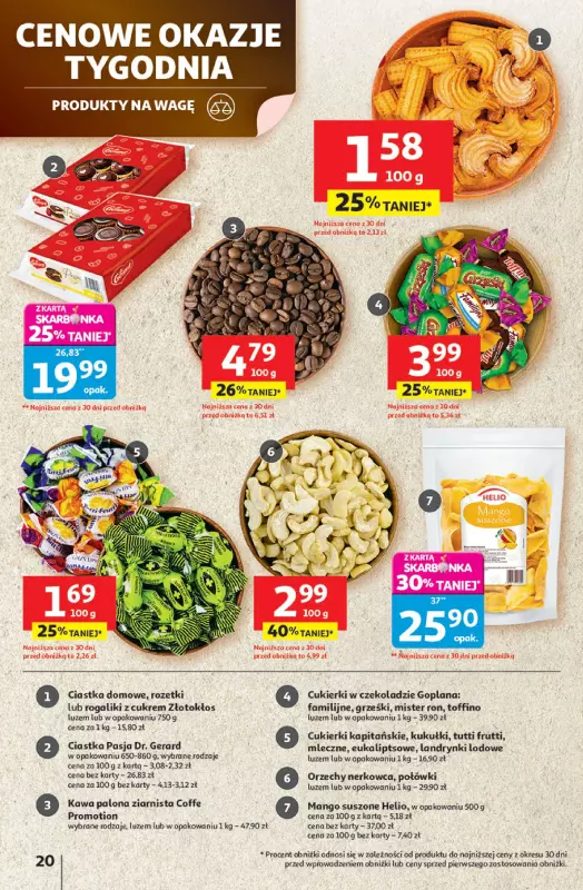 Auchan - gazetka promocyjna Pewność niskich cen Hipermarket  do środy 30.07 - strona 20