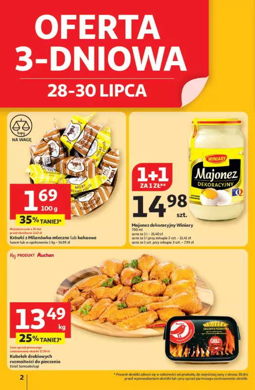 Auchan - gazetka promocyjna Pewność niskich cen Hipermarket   - strona 2