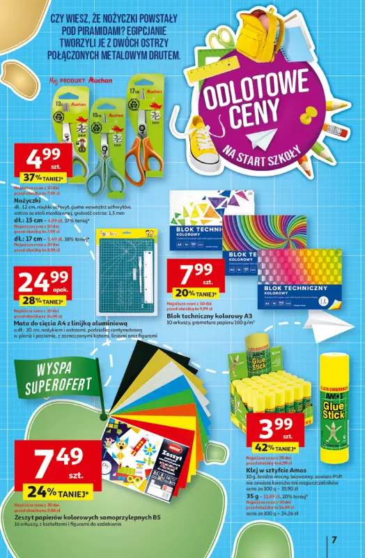 Auchan - gazetka promocyjna Pewność niskich cen Hipermarket  do środy 13.08 - strona 7