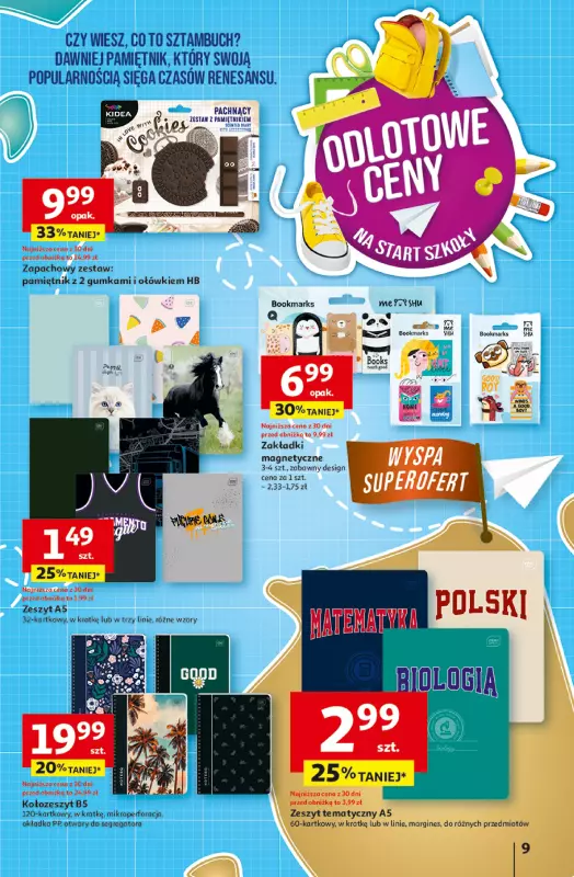Auchan - gazetka promocyjna Pewność niskich cen Hipermarket od czwartku 07.08 do środy 13.08 - strona 9