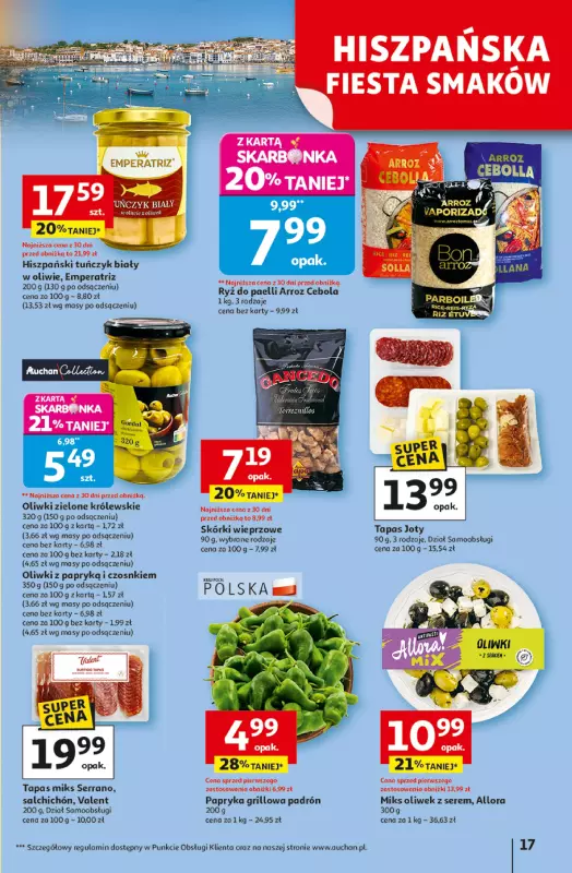 Auchan - gazetka promocyjna Pewność niskich cen Hipermarket od czwartku 07.08 do środy 13.08 - strona 17
