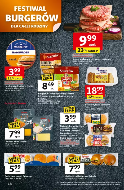 Auchan - gazetka promocyjna Pewność niskich cen Hipermarket od czwartku 07.08 do środy 13.08 - strona 18