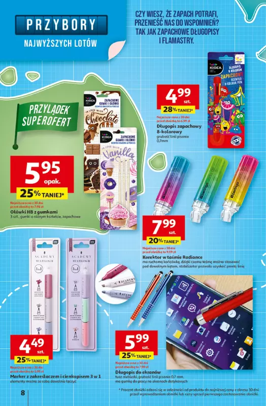 Auchan - gazetka promocyjna Pewność niskich cen Hipermarket od czwartku 07.08 do środy 13.08 - strona 8