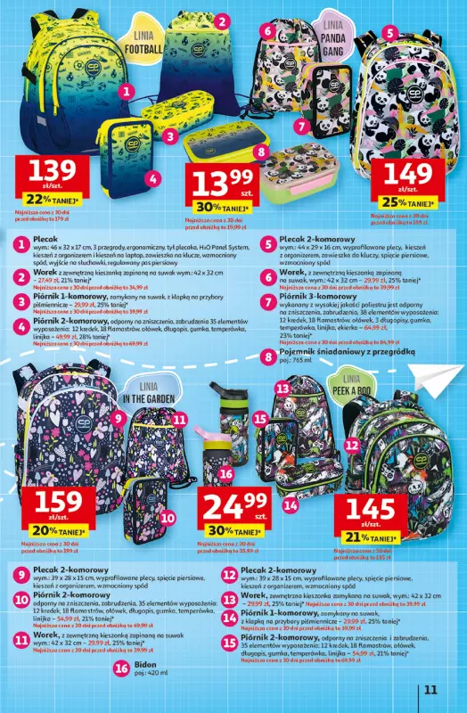 Auchan - gazetka promocyjna Pewność niskich cen Hipermarket  do środy 13.08 - strona 11