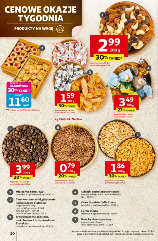 Auchan - gazetka promocyjna Odlotowe ceny na start szkoły Hipermarket od czwartku 14.08 do środy 20.08 - strona 26