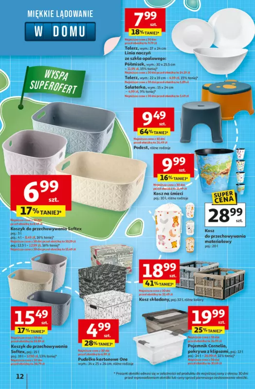 Auchan - gazetka promocyjna Odlotowe ceny na start szkoły Hipermarket od czwartku 14.08 do środy 20.08 - strona 12