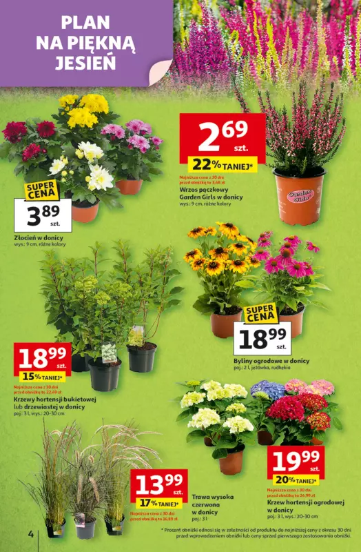 Auchan - gazetka promocyjna Gazetka Odlotowe ceny na start szkoły Hipermarket Auchan od czwartku 21.08 do środy 27.08 - strona 4