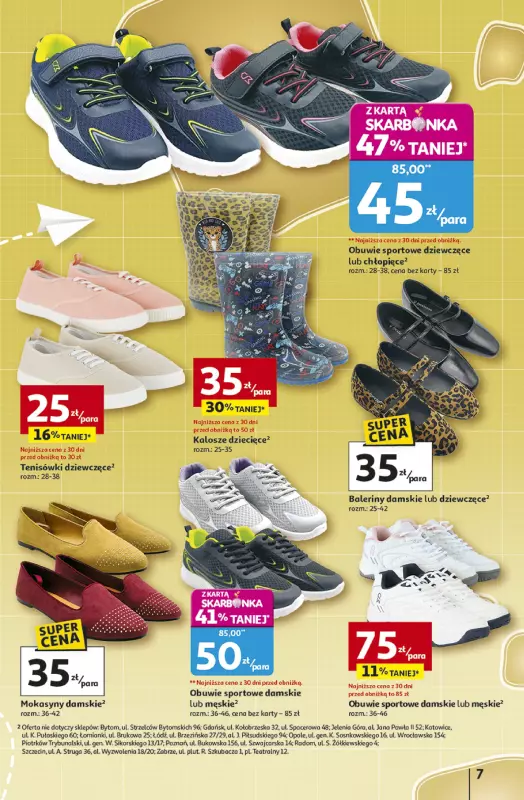 Auchan - gazetka promocyjna Gazetka Odlotowe ceny na start szkoły Hipermarket Auchan  do środy 03.09 - strona 7