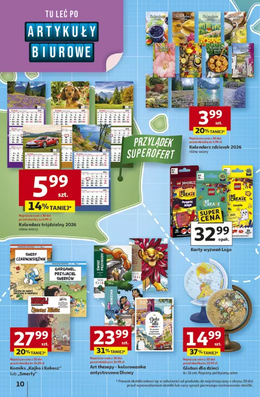 Auchan - gazetka promocyjna Gazetka Odlotowe ceny na start szkoły Hipermarket Auchan  do środy 03.09 - strona 10