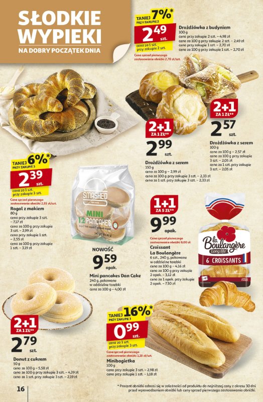 Auchan - gazetka promocyjna Gazetka Odlotowe ceny na start szkoły Hipermarket Auchan  do środy 03.09 - strona 16