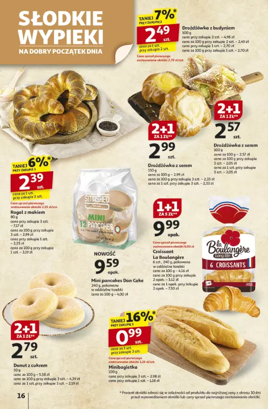 Auchan - gazetka promocyjna Gazetka Odlotowe ceny na start szkoły Hipermarket Auchan od czwartku 28.08 do środy 03.09 - strona 16