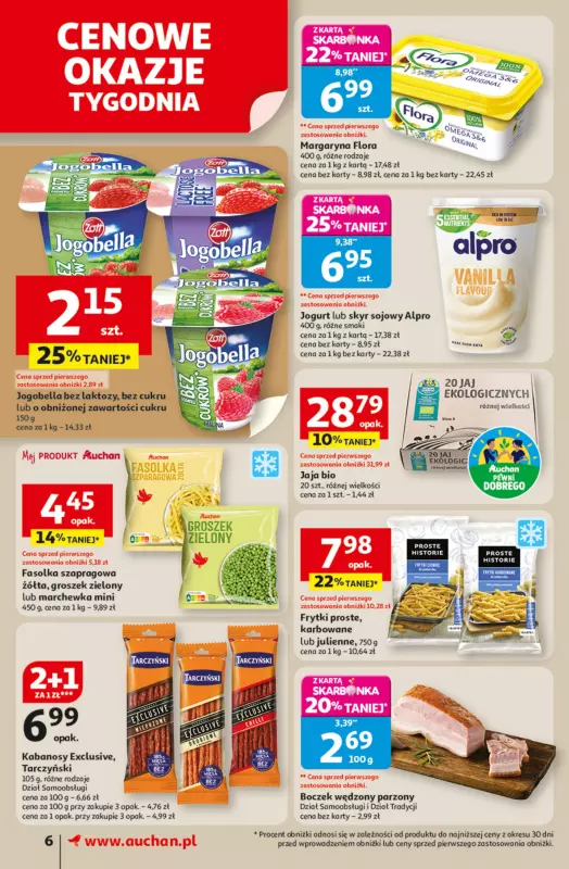 Auchan - gazetka promocyjna Odlotowe ceny na start szkoły Supermarket od czwartku 04.09 do środy 10.09 - strona 6