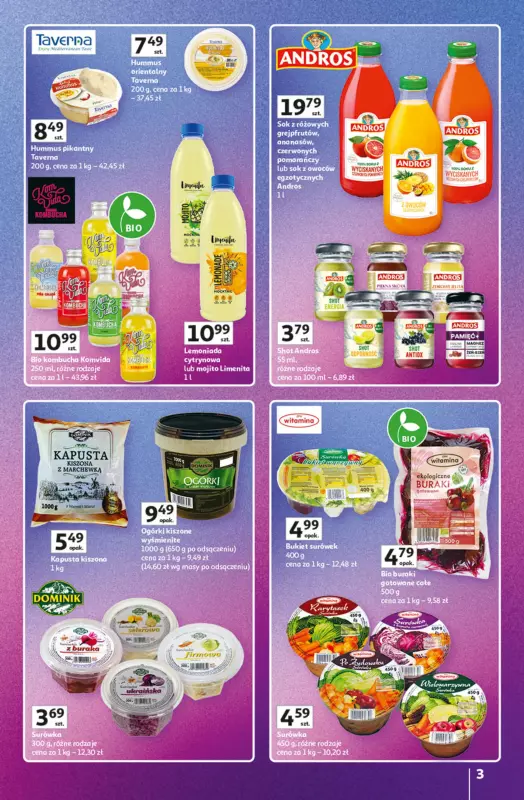 Auchan - gazetka promocyjna Znane marki duży wybór Hipermarket od czwartku 04.09 do środy 10.09 - strona 3