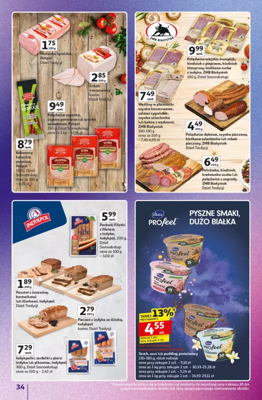 Auchan - gazetka promocyjna Znane marki duży wybór Hipermarket od czwartku 04.09 do środy 10.09 - strona 34