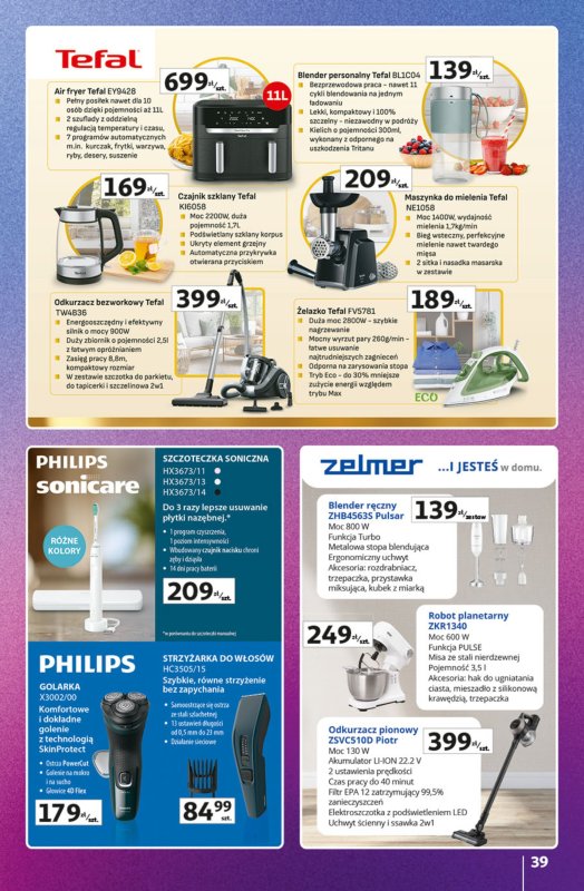 Auchan - gazetka promocyjna Znane marki duży wybór Hipermarket  do środy 10.09 - strona 39