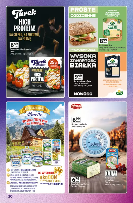 Auchan - gazetka promocyjna Znane marki duży wybór Hipermarket od czwartku 04.09 do środy 10.09 - strona 10