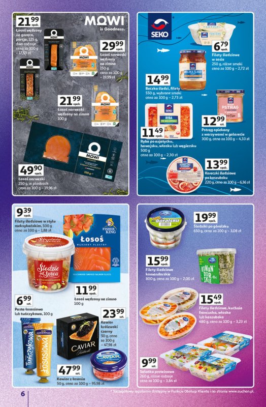 Auchan - gazetka promocyjna Znane marki duży wybór Hipermarket  do środy 10.09 - strona 6