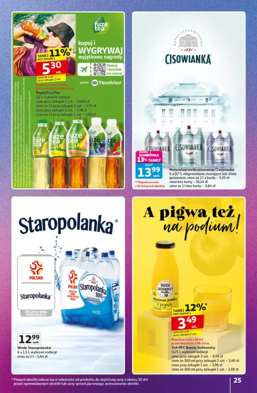 Auchan - gazetka promocyjna Znane marki duży wybór Hipermarket od czwartku 04.09 do środy 10.09 - strona 25