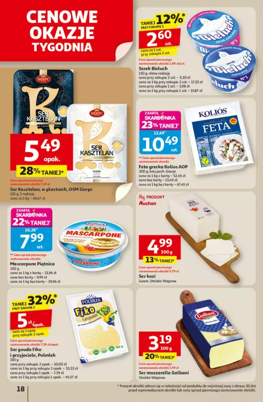 Auchan - gazetka promocyjna Odlotowe ceny na start szkoły Hipermarket od czwartku 04.09 do środy 10.09 - strona 18