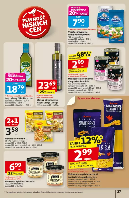 Auchan - gazetka promocyjna Odlotowe ceny na start szkoły Hipermarket od czwartku 04.09 do środy 10.09 - strona 27