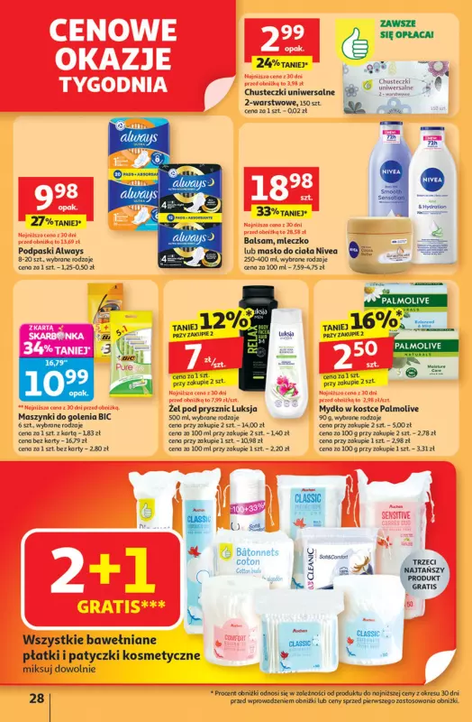 Auchan - gazetka promocyjna Pewność niskich cen Hipermarket od czwartku 11.09 do środy 17.09 - strona 28