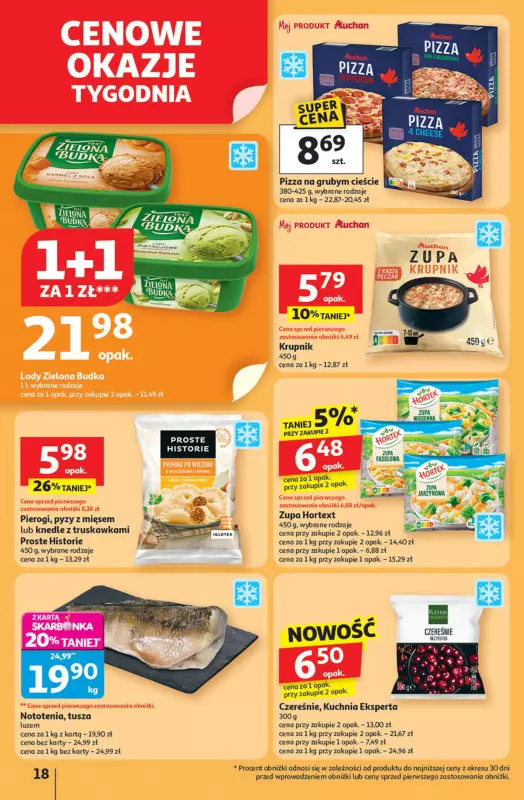 Auchan - gazetka promocyjna Pewność niskich cen Hipermarket od czwartku 11.09 do środy 17.09 - strona 18