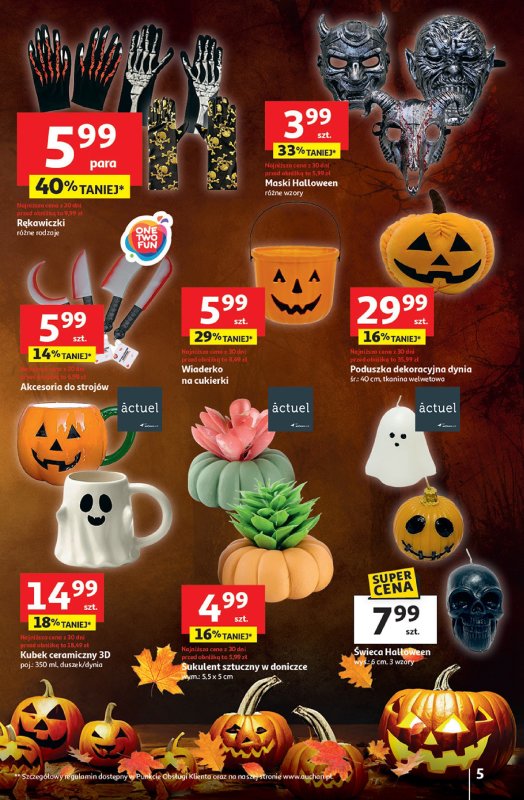Auchan - gazetka promocyjna Pewność niskich cen Hipermarket od czwartku 18.09 do środy 24.09 - strona 5