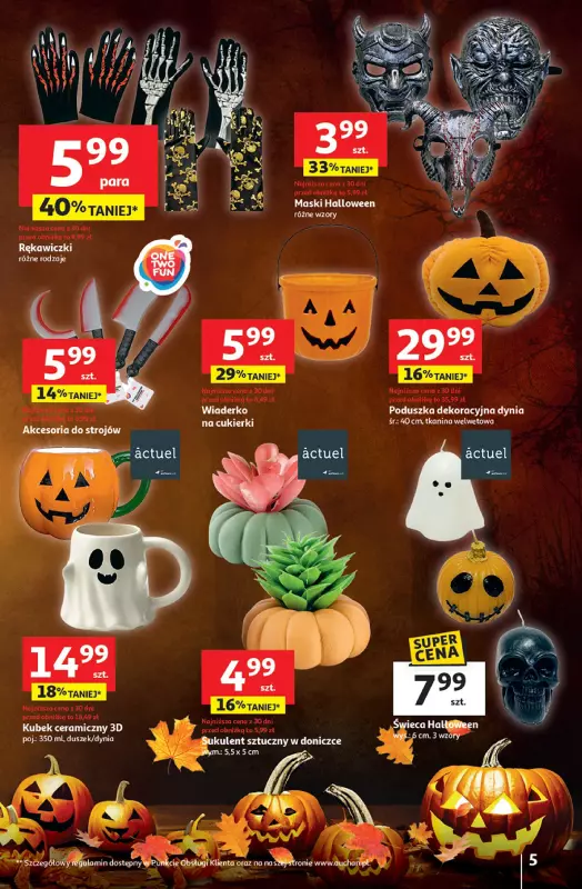 Auchan - gazetka promocyjna Pewność niskich cen Hipermarket od czwartku 18.09 do środy 24.09 - strona 5