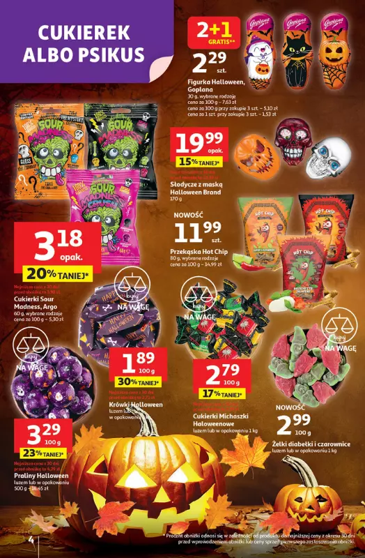 Auchan - gazetka promocyjna Pewność niskich cen Hipermarket od czwartku 18.09 do środy 24.09 - strona 4