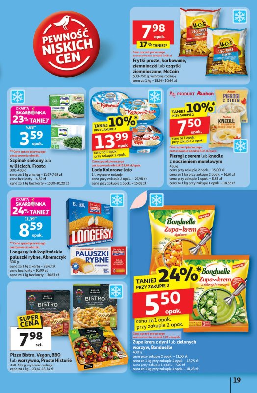 Auchan - gazetka promocyjna Pewność niskich cen Hipermarket  do środy 24.09 - strona 19