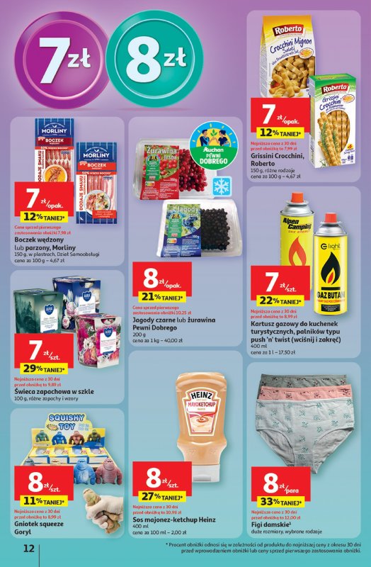 Auchan - gazetka promocyjna Pewność niskich cen Hipermarket od czwartku 18.09 do środy 24.09 - strona 12