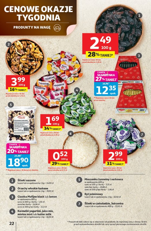 Auchan - gazetka promocyjna Pewność niskich cen Hipermarket od czwartku 18.09 do środy 24.09 - strona 22