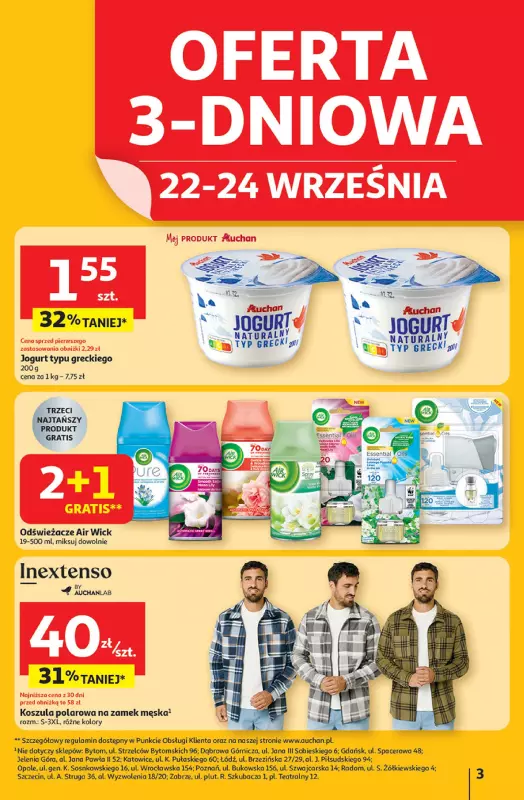 Auchan - gazetka promocyjna Pewność niskich cen Hipermarket   - strona 3