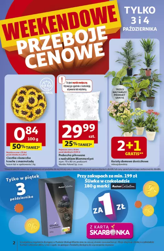 Auchan - gazetka promocyjna Gazetka Pewność niskich cen Hipermarket Auchan   - strona 2