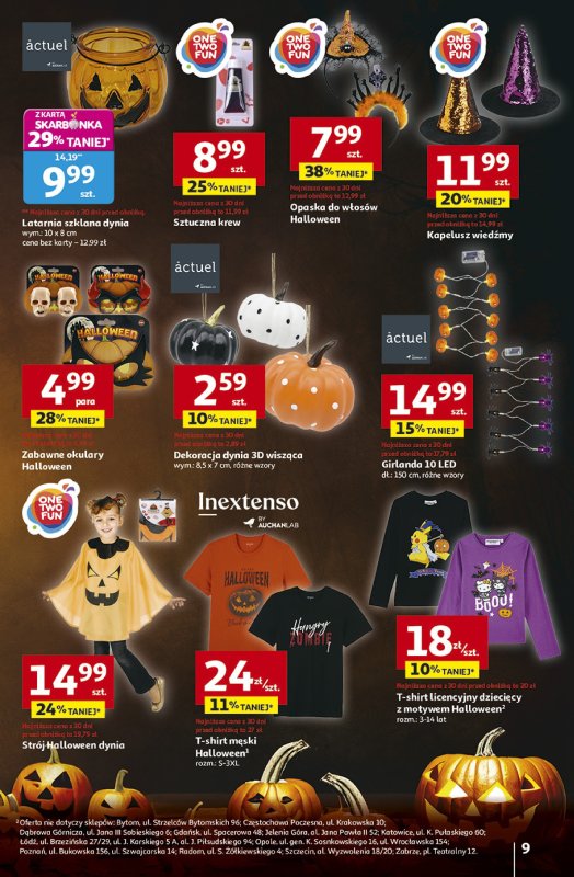 Auchan - gazetka promocyjna Gazetka Pewność niskich cen Hipermarket Auchan  do środy 08.10 - strona 9