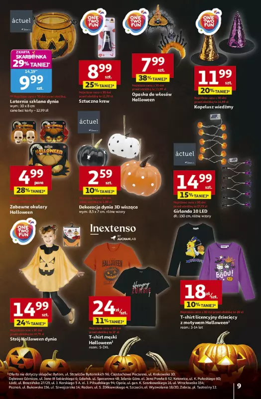 Auchan - gazetka promocyjna Gazetka Pewność niskich cen Hipermarket Auchan  do środy 08.10 - strona 9