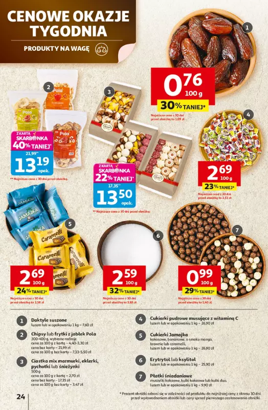 Auchan - gazetka promocyjna Gazetka Wielkie przeboje cenowe Hipermarket Auchan od czwartku 09.10 do środy 15.10 - strona 24