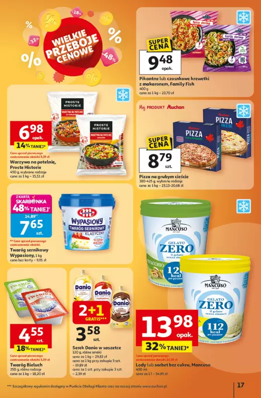 Auchan - gazetka promocyjna Gazetka Wielkie przeboje cenowe Hipermarket Auchan od czwartku 09.10 do środy 15.10 - strona 17