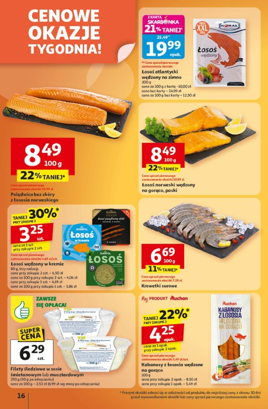 Auchan - gazetka promocyjna Gazetka Wielkie przeboje cenowe Hipermarket Auchan  do środy 15.10 - strona 16