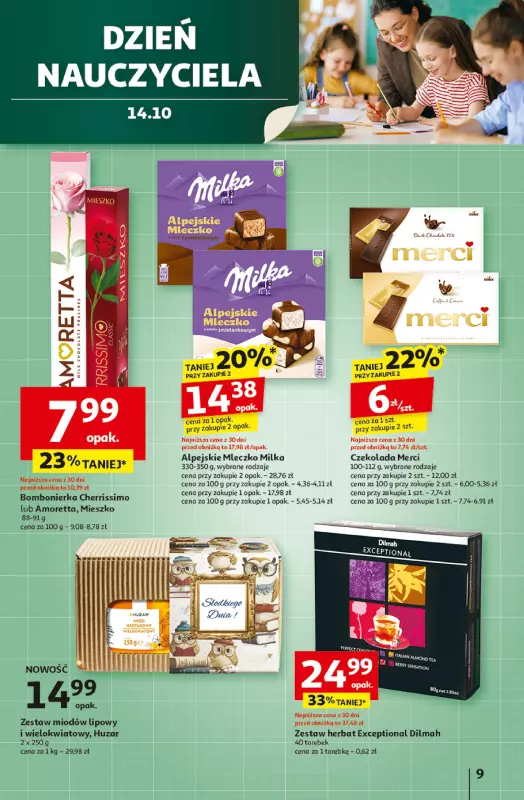 Auchan - gazetka promocyjna Gazetka Wielkie przeboje cenowe Hipermarket Auchan od czwartku 09.10 do środy 15.10 - strona 9
